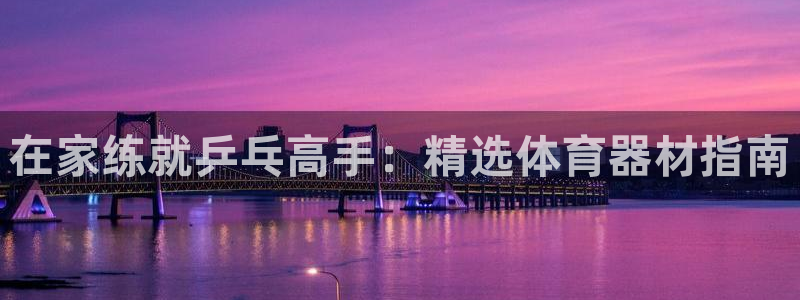 极悦平台注册用户名验证失败：在家练就乒乓高手：精选体