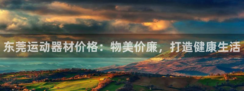 极悦平台官方网站入口：东莞运动器材价格：物美价廉，打