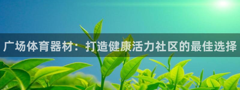 极悦平台官网入口网址：广场体育器材：打造健康活力社区