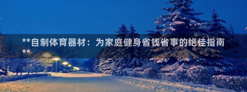 极悦娱乐代理怎么样知乎：**自制体育器材：为家庭健身