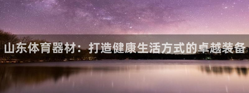 极悦娱乐公司最新招聘信息：山东体育器材：打造健康生活