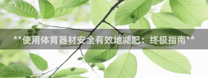 极悦牙膏怎么样知乎：**使用体育器材安全有效地减肥：
