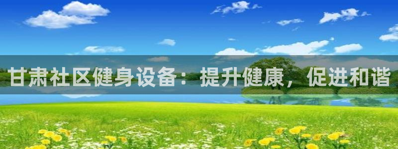 极悦平台官网登录入口网址查询：甘肃社区健身设备：提升