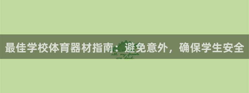 极悦平台官方网站首页入口：最佳学校体育器材指南：避免