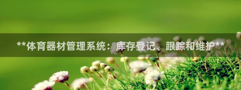 极悦平台官方网站登录：**体育器材管理系统：库存登记