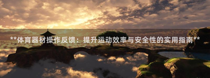 极悦平台官网登录最新版本更新内容介绍：**体育器材操