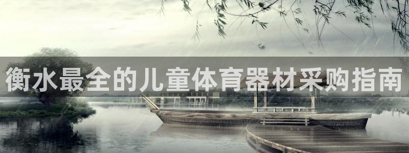 极悦平台使用教程视频：衡水最全的儿童体育器材采购指南