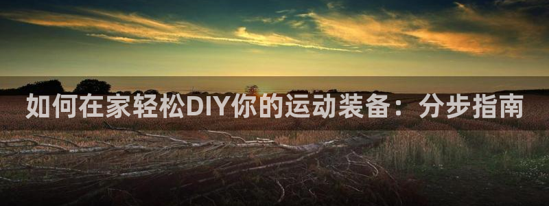 极悦娱乐创始人背景故事：如何在家轻松DIY你的运动装