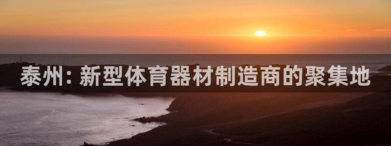 极悦平台非7O777：泰州: 新型体育器材制造商的聚