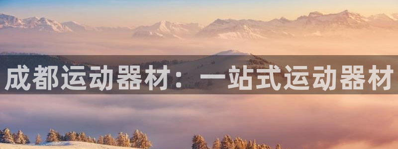 极悦官网入口登录：成都运动器材：一站式运动器材